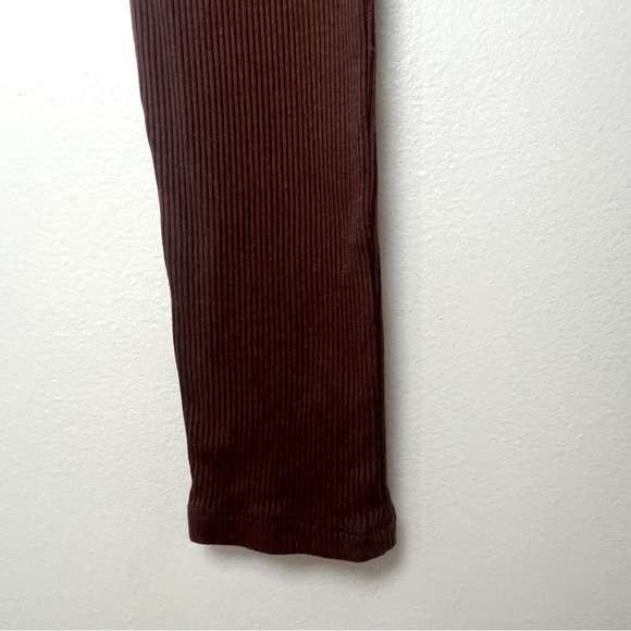 Naked Wardrobe Brown Full Length Pull-on Leggings Women's Medium - Picture 6 of 11
